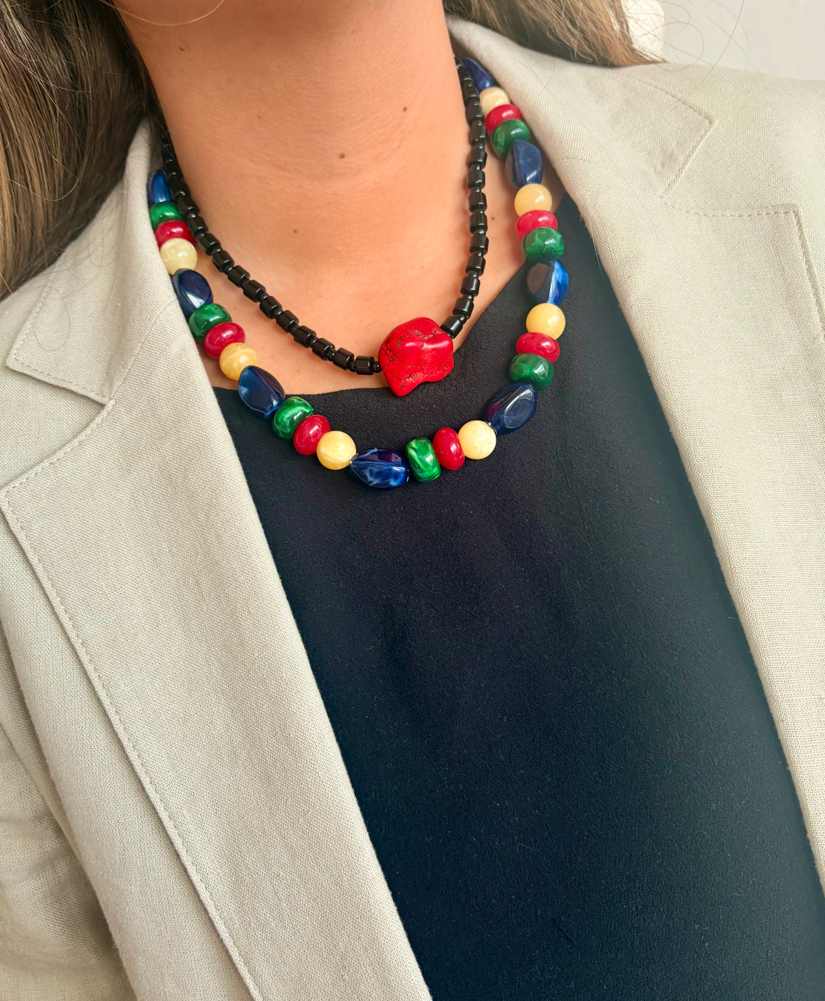 Collar Monaco azul