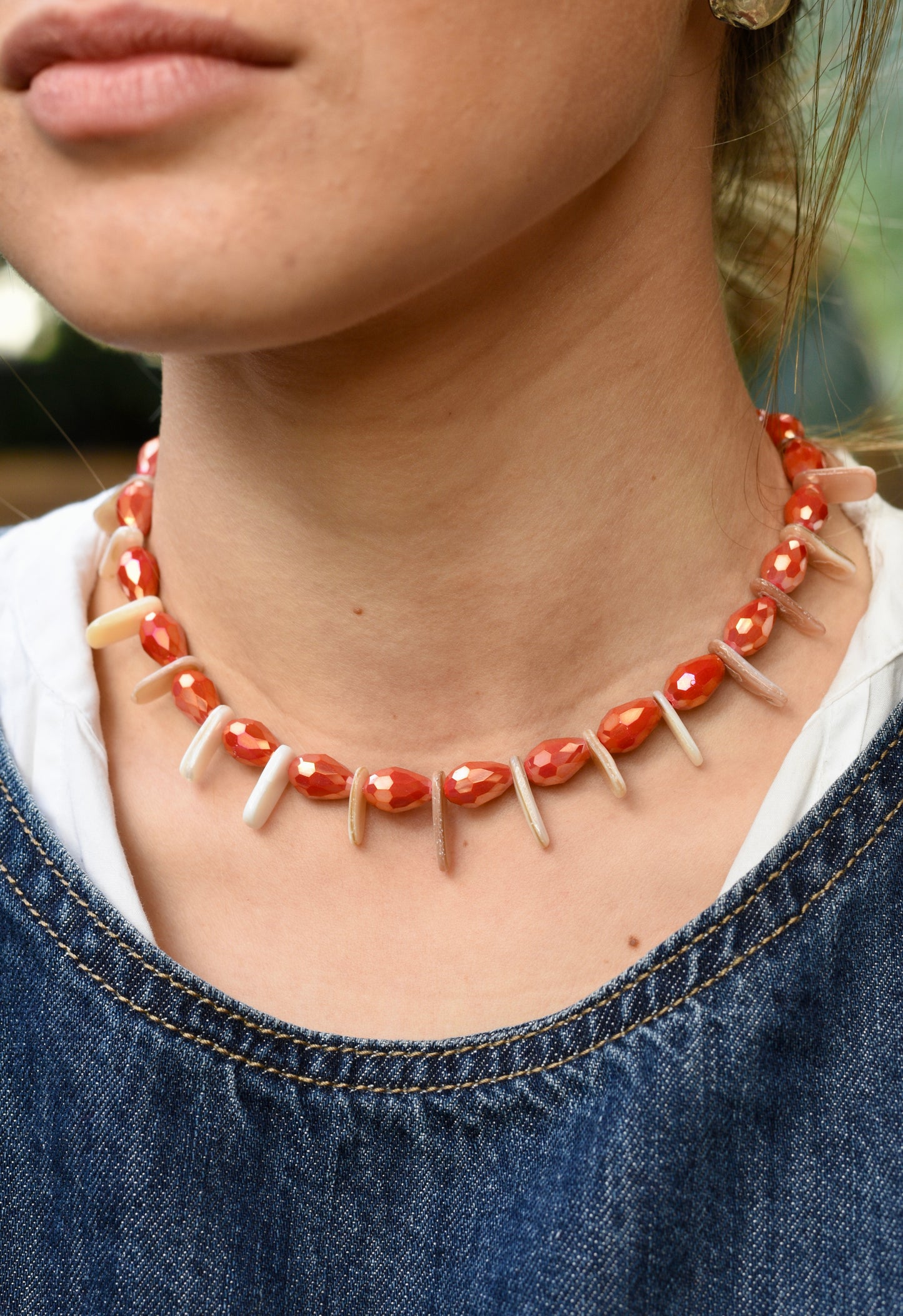 Collar Rima Coral