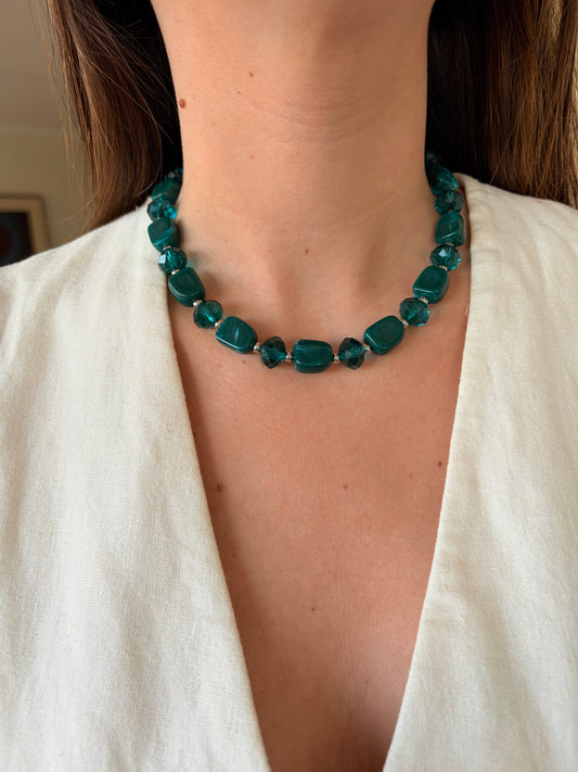 Collar Tempo turquesa