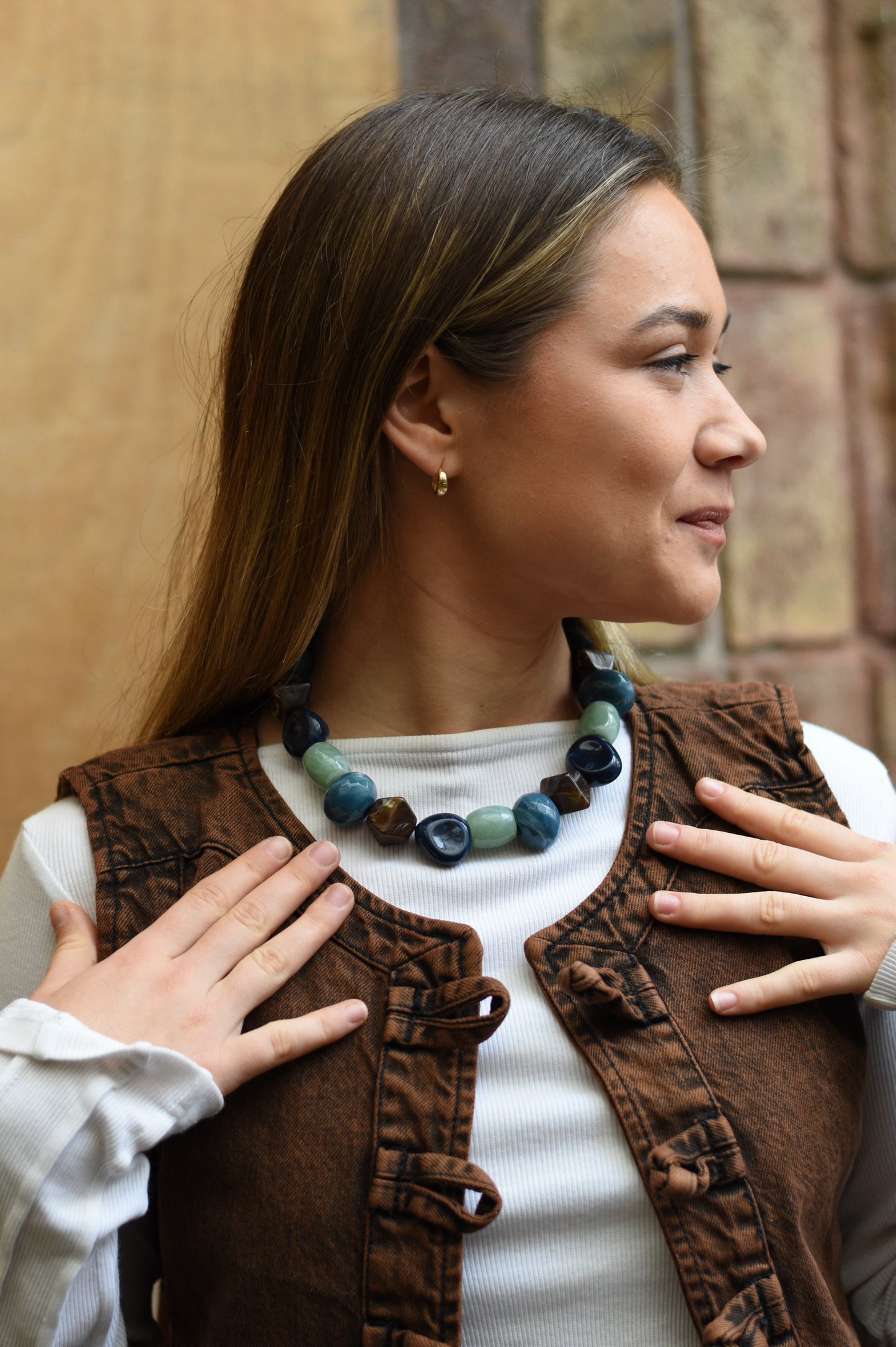Collar Manon Azul