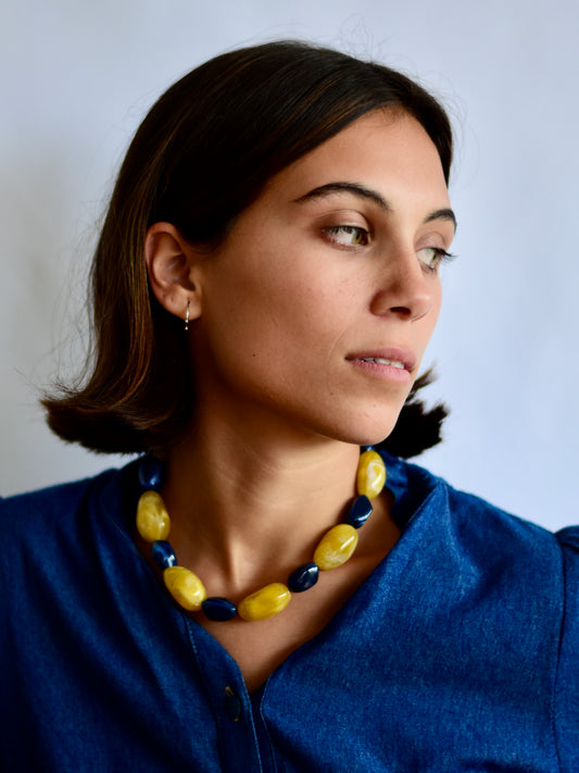 Collar Montaña amarillo