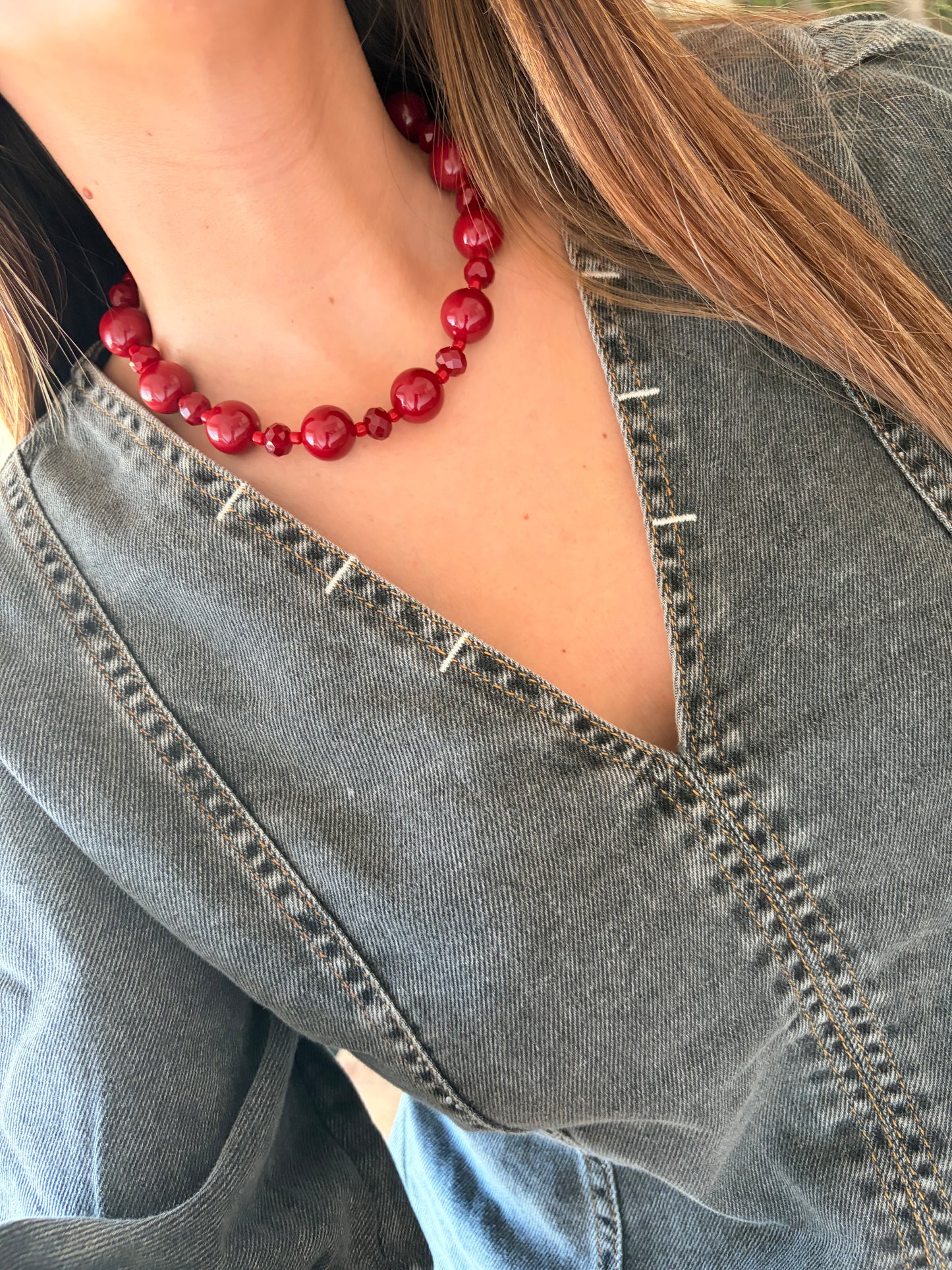 Collar Sirius bordo