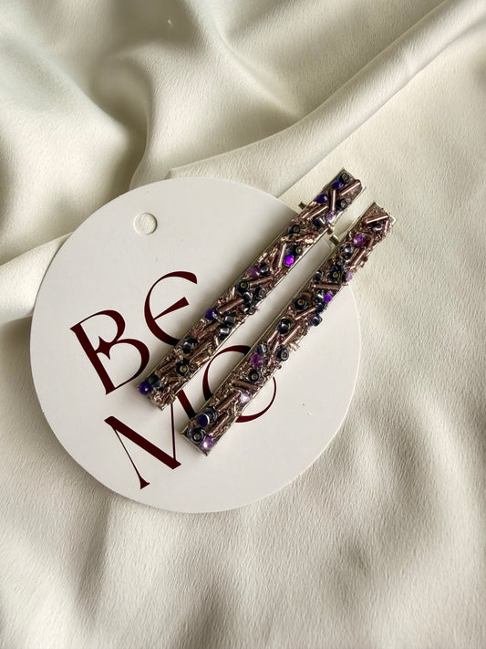 Broche Ancelmo violeta