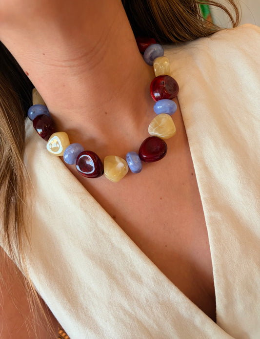Collar Rush bordo