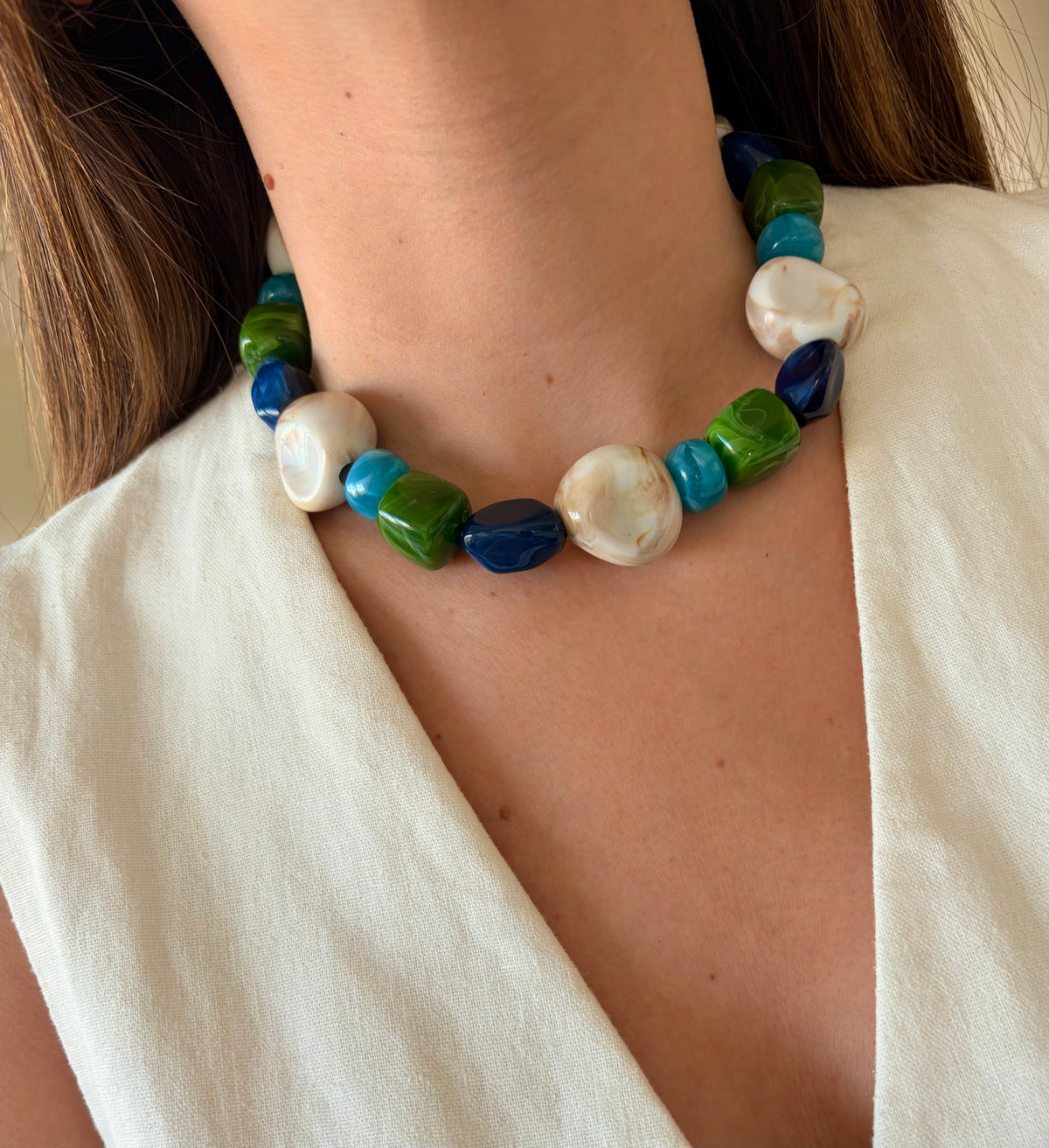 Collar Manon verde