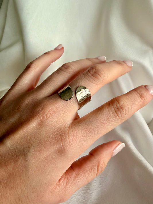Anillo Siena plateado
