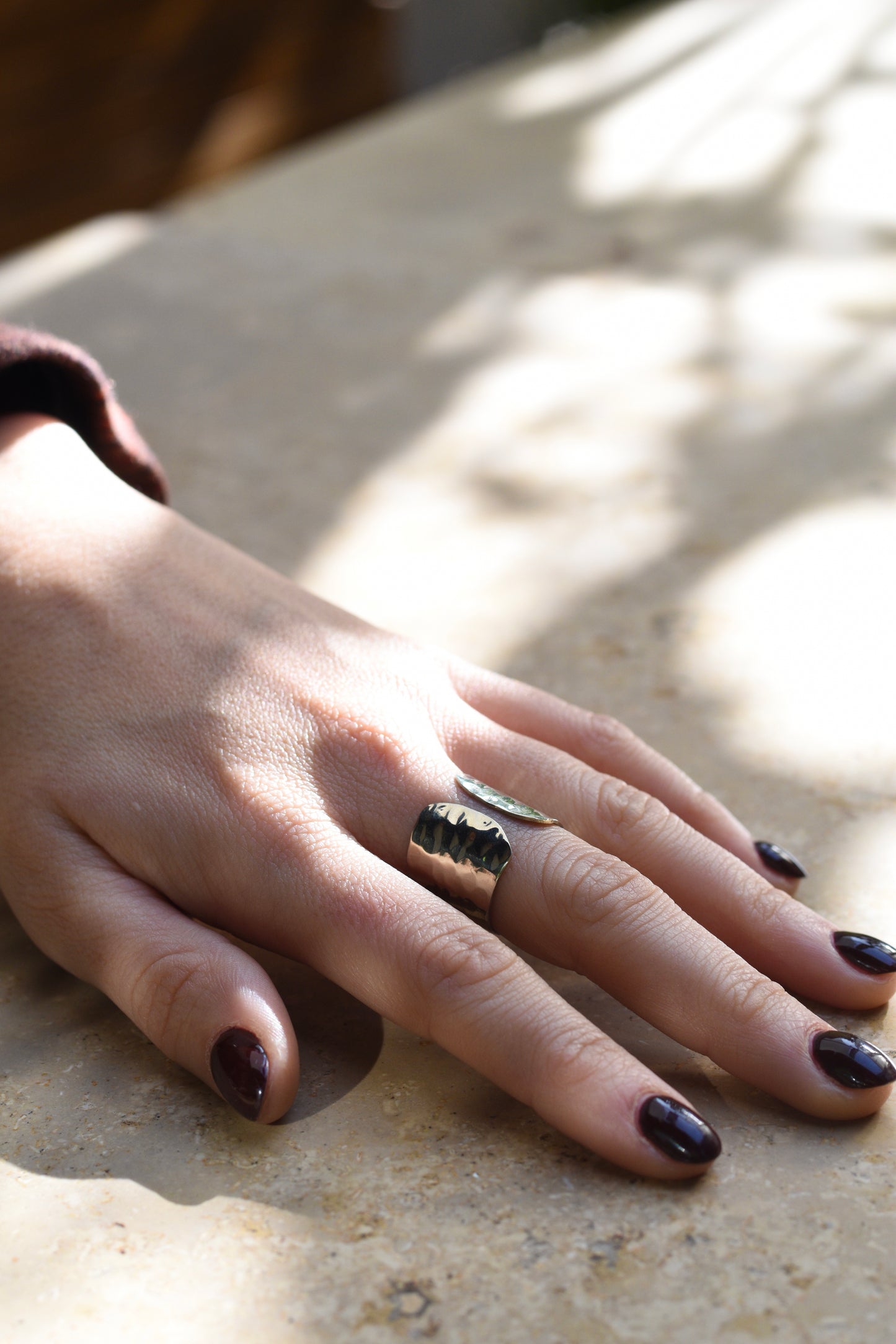 Anillo Pausa plateado