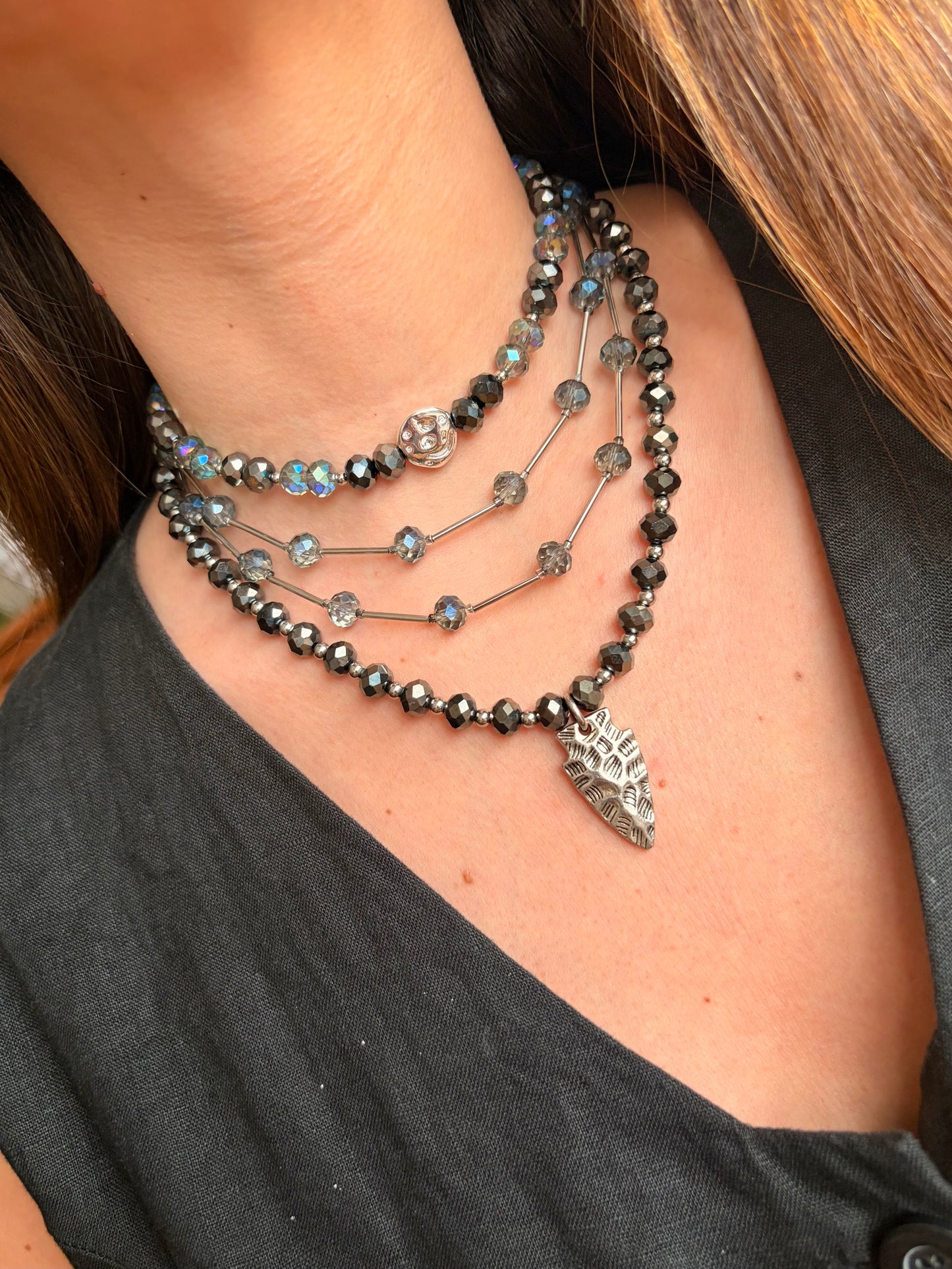 Collar Choper peltre