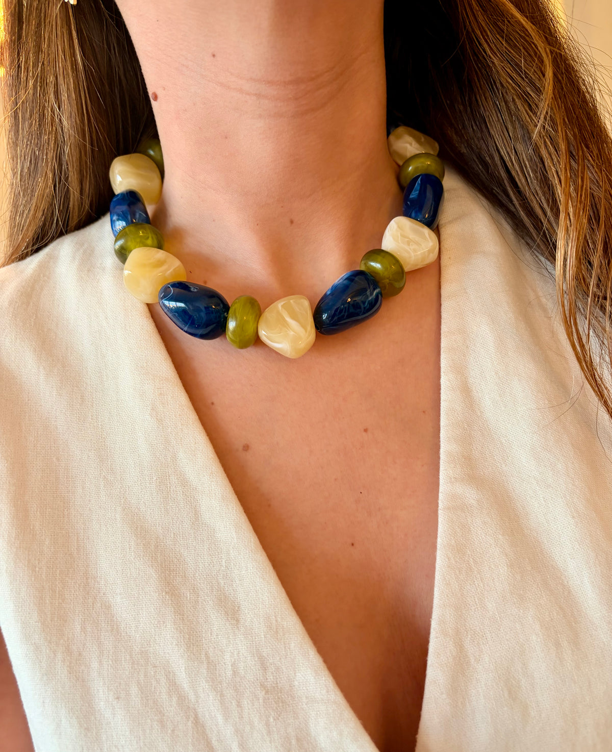 Collar Rush azul