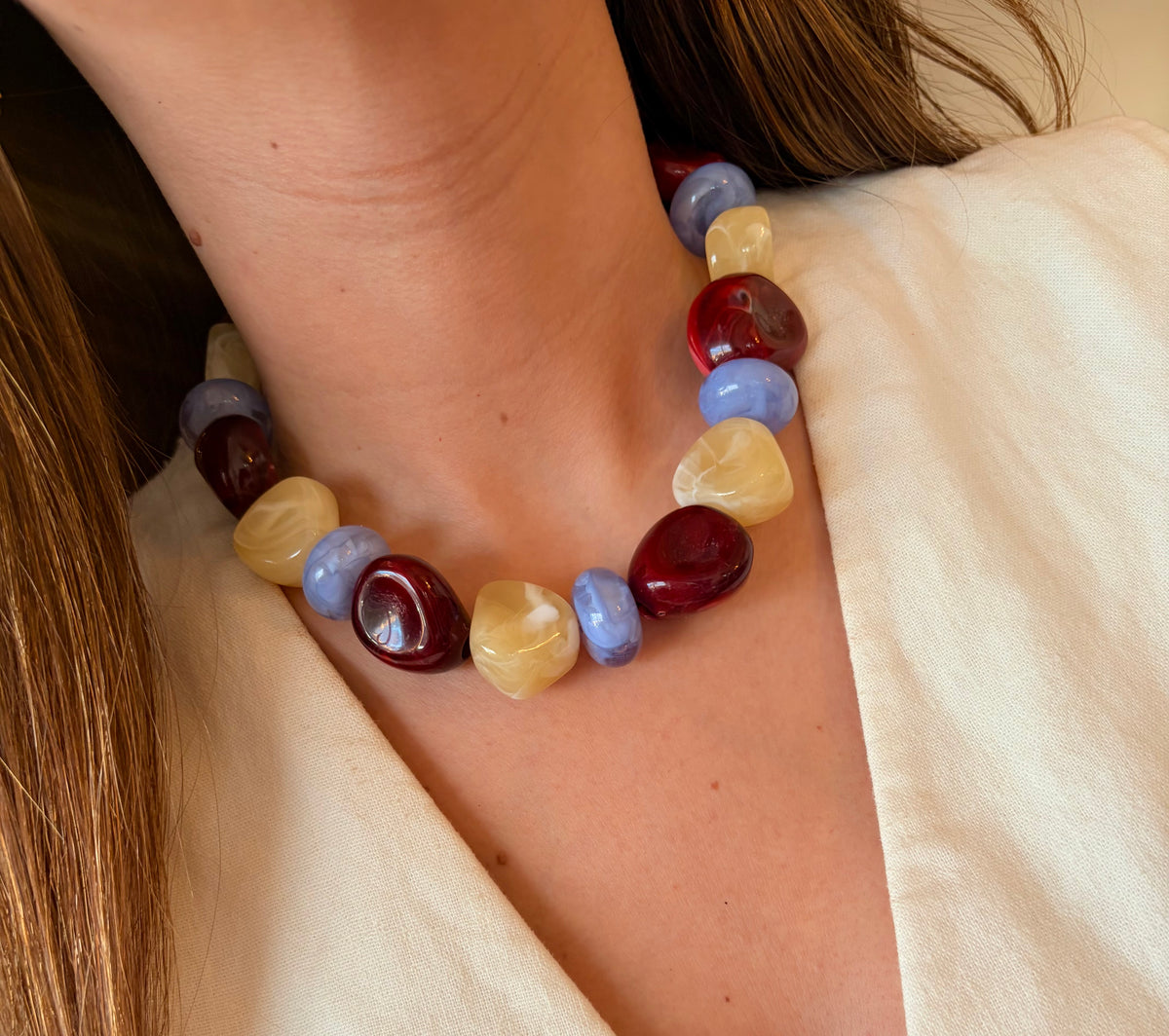 Collar Rush bordo