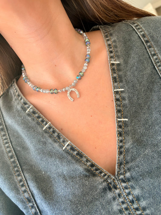 Collar Vitamina plateado