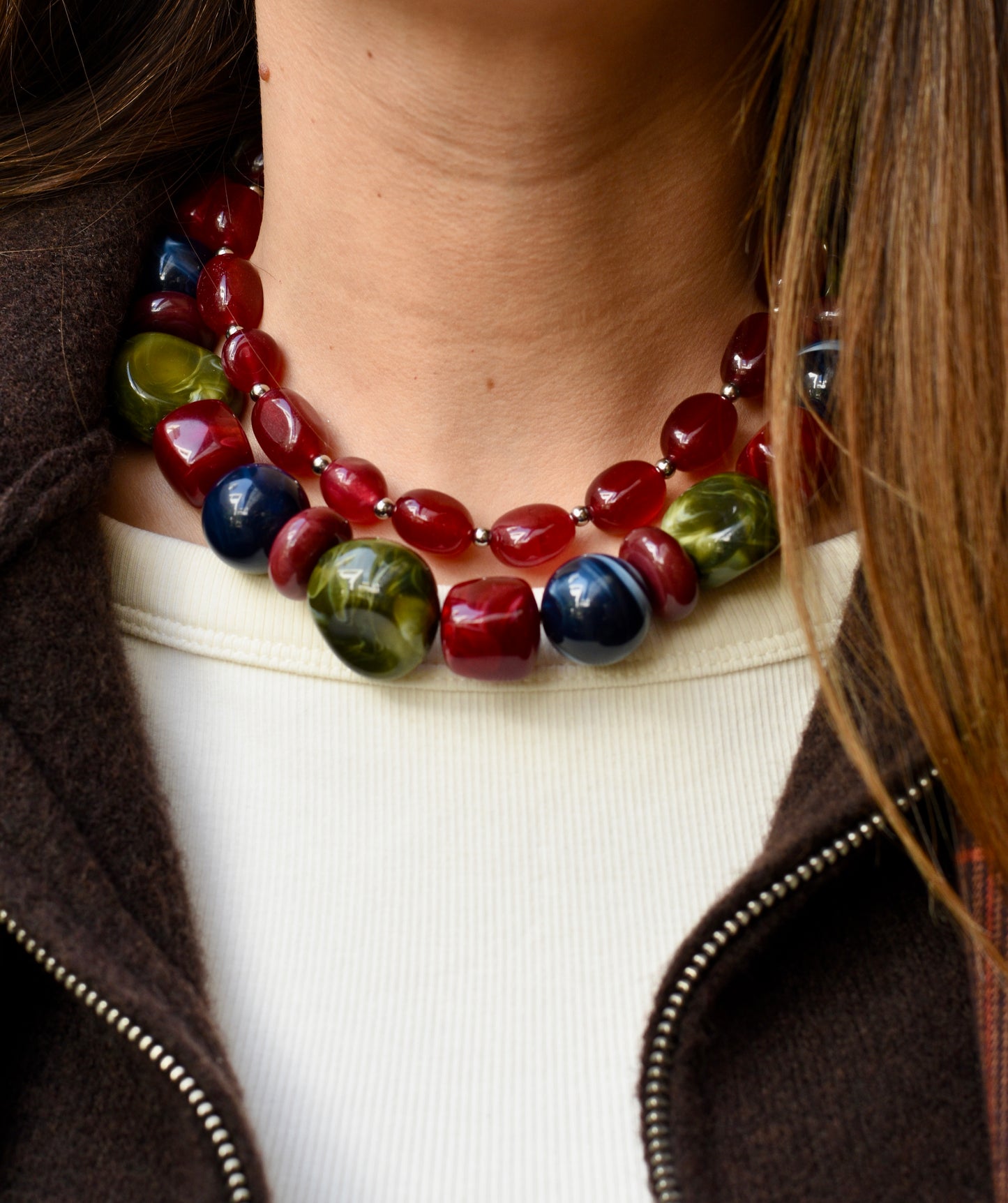 Collar Mónaco verde