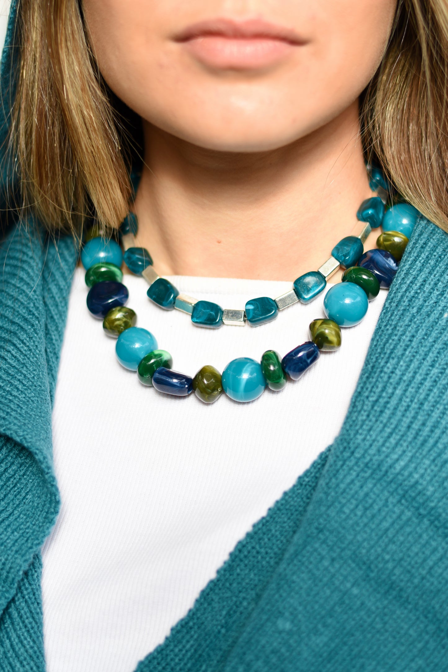 Collar Dion Turquesa