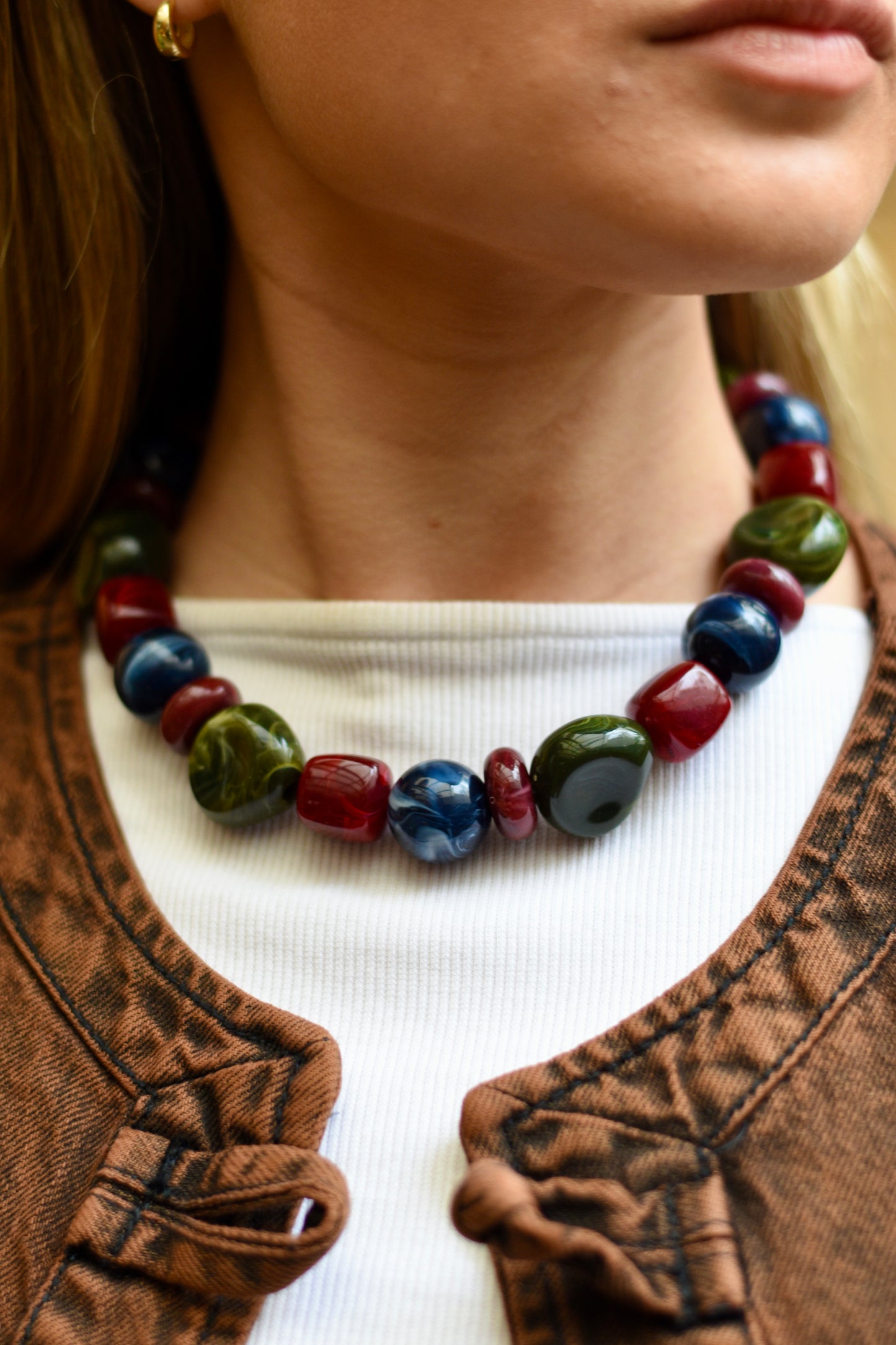 Collar Mónaco verde