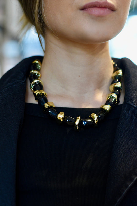 Collar Lujo negro