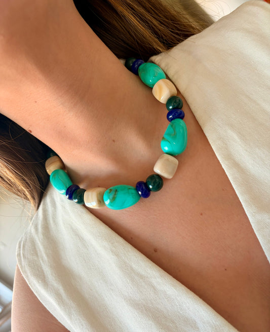Collar Morales beige