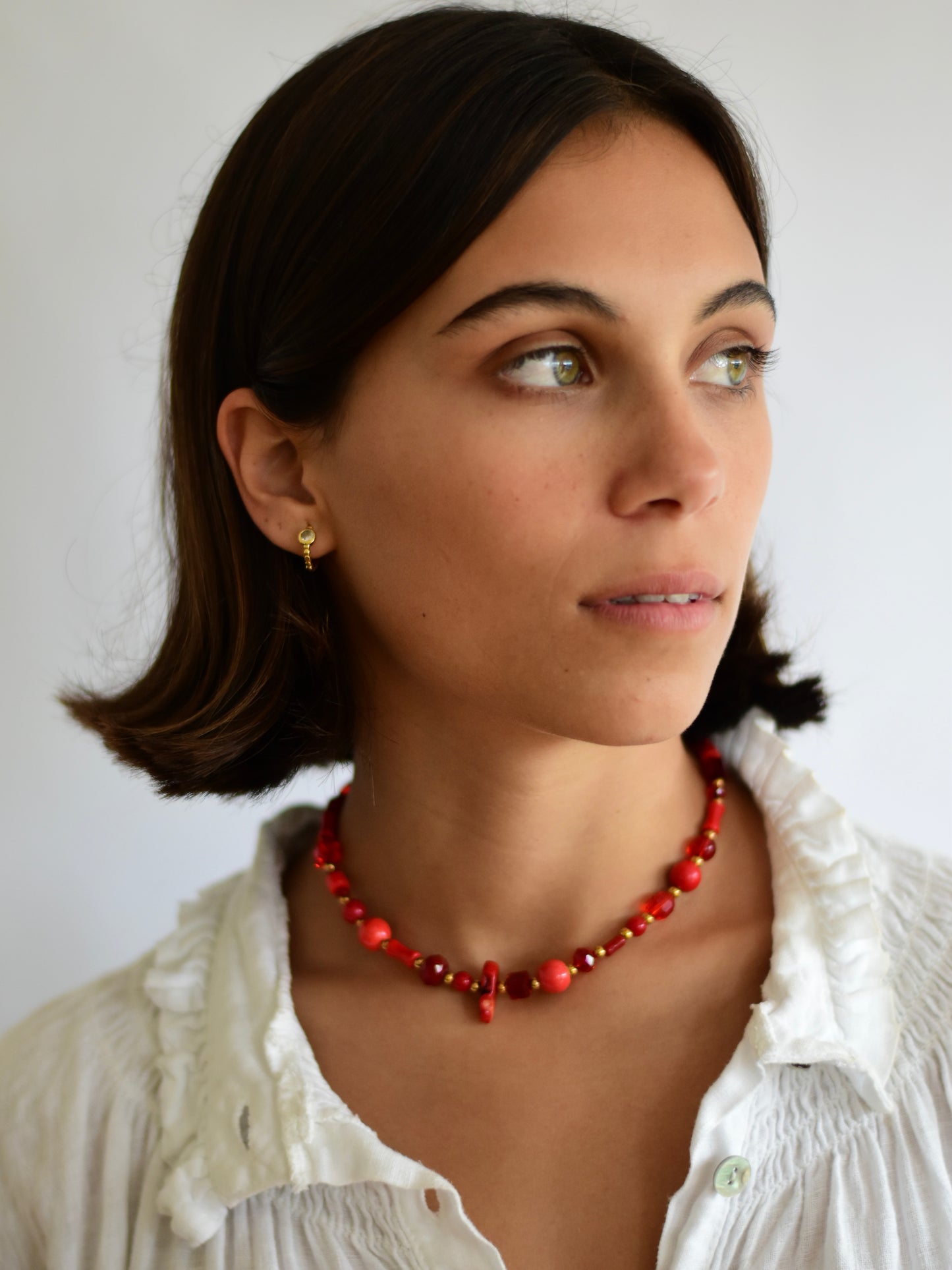 Collar Bimba rojo