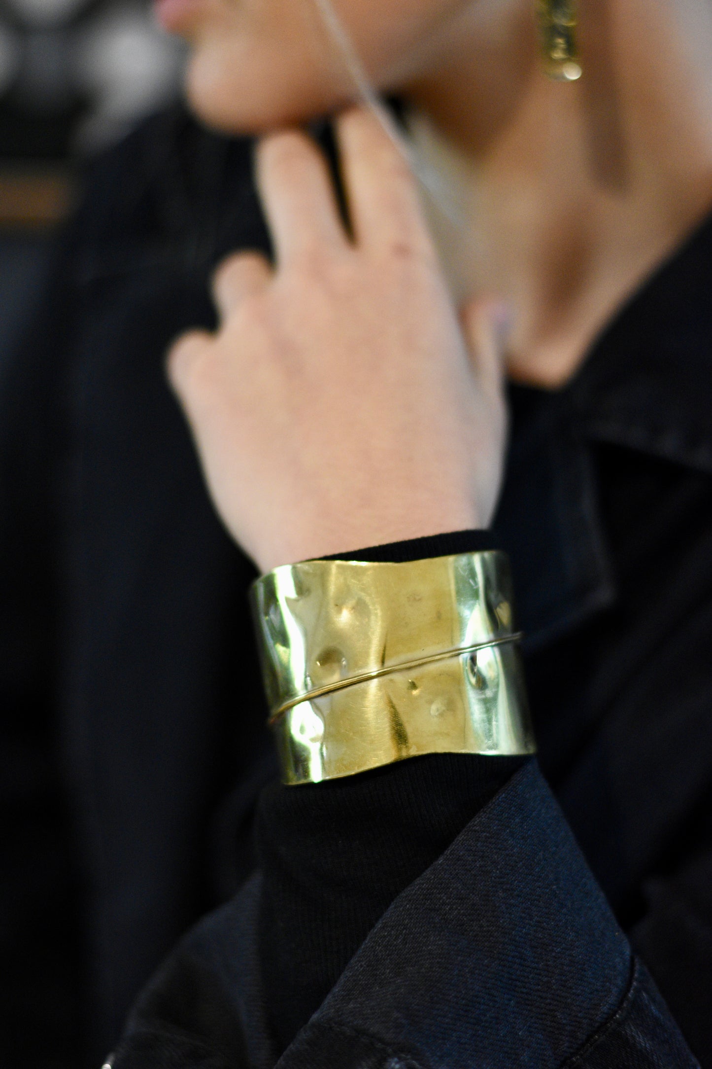Brazalete Carmina dorado