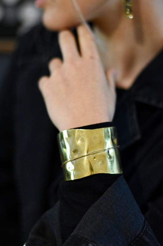 Brazalete Carmina dorado