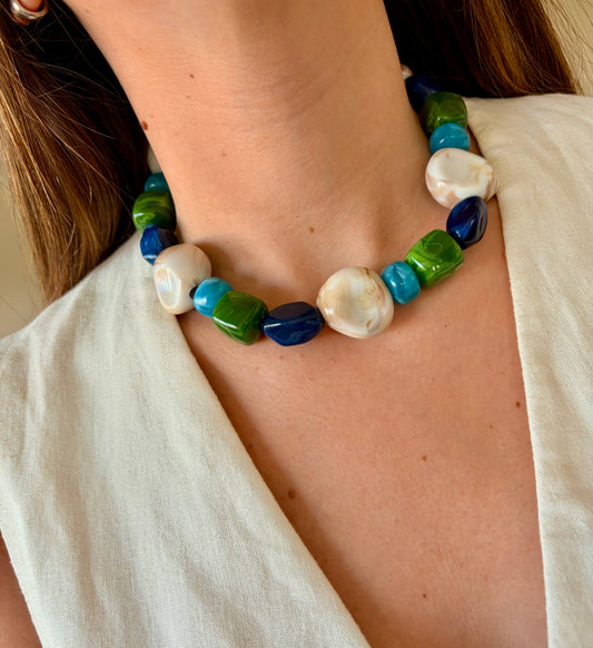 Collar Manon verde