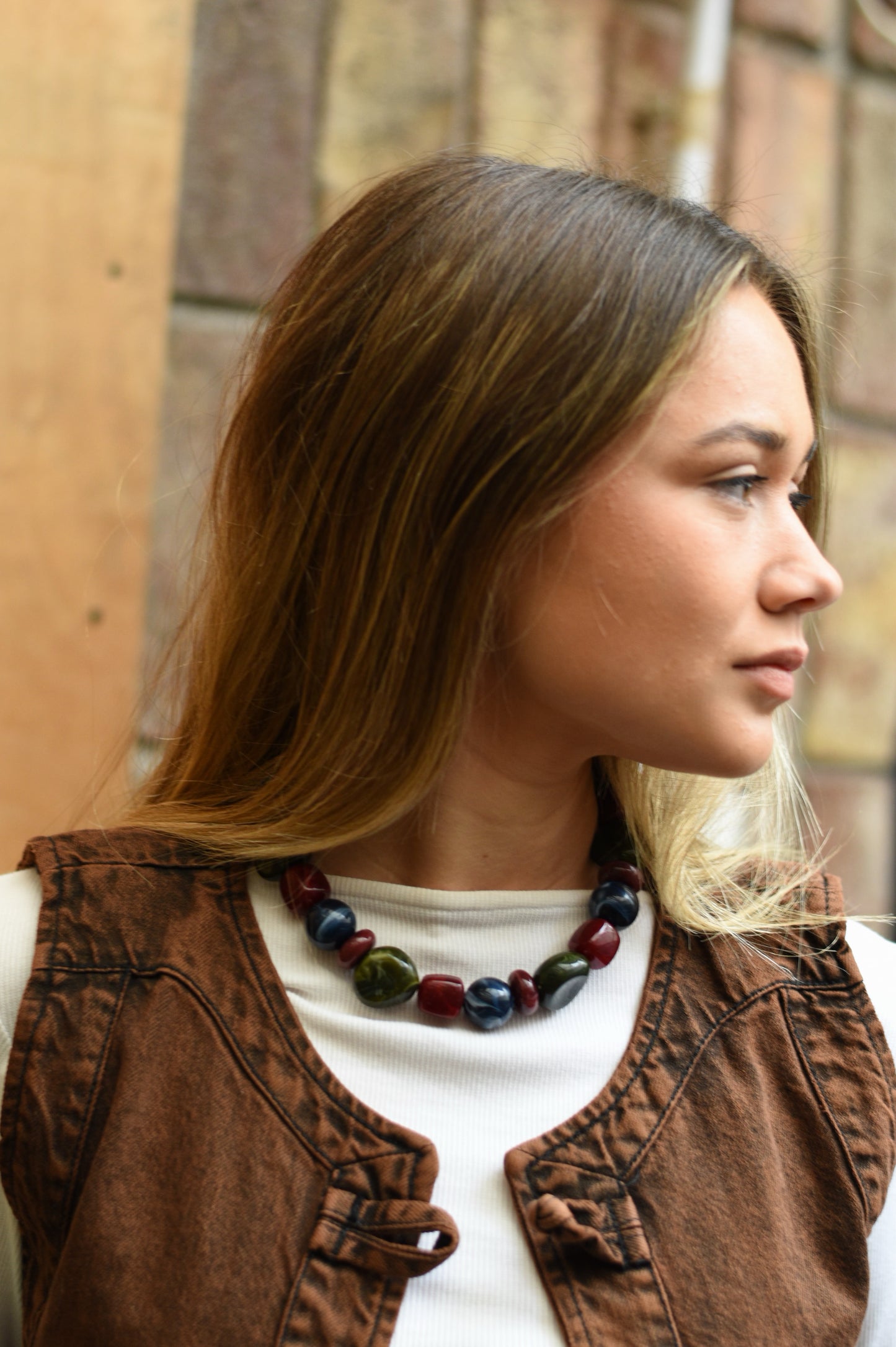 Collar Mónaco verde