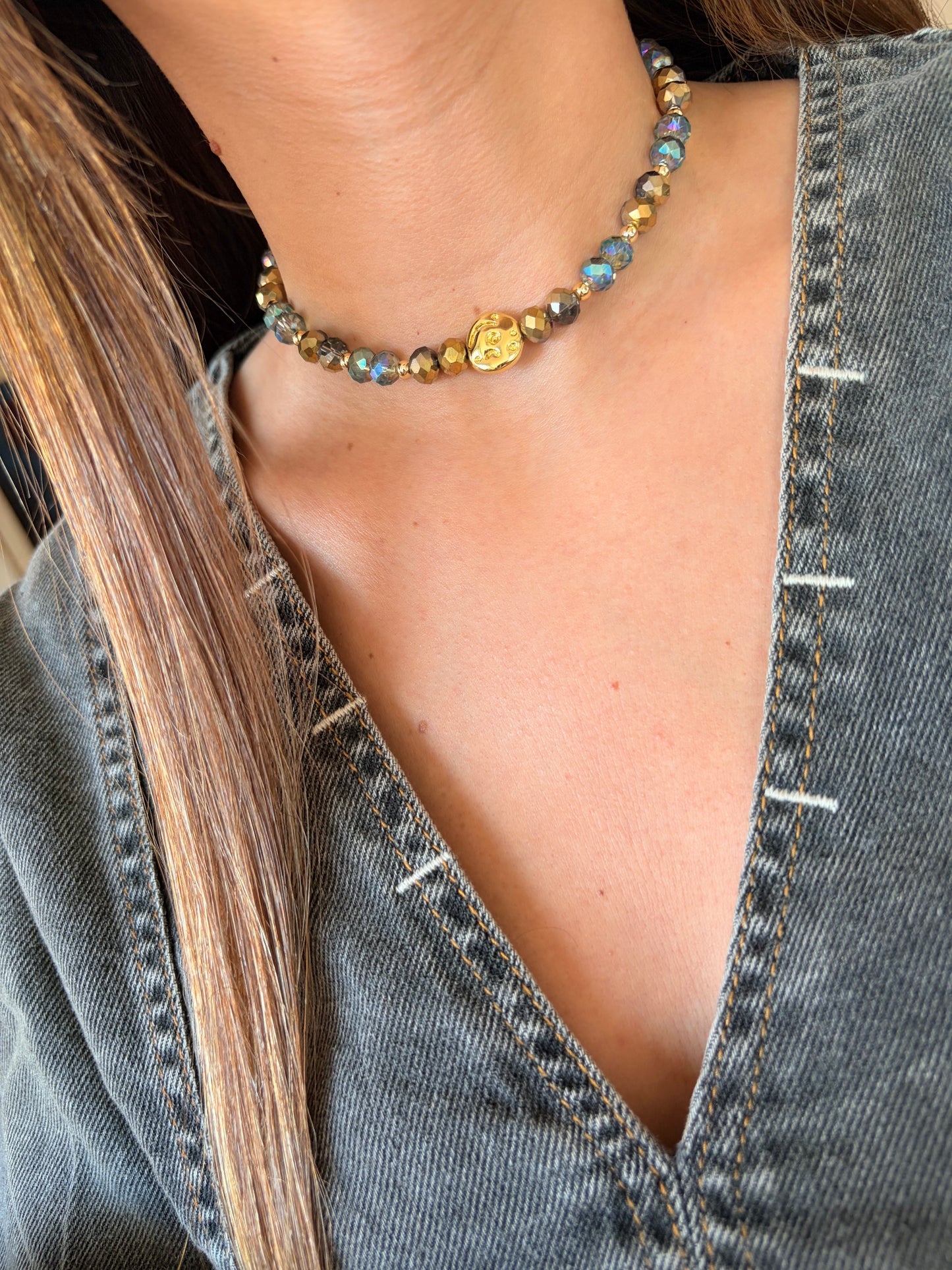 Collar Choper dorado