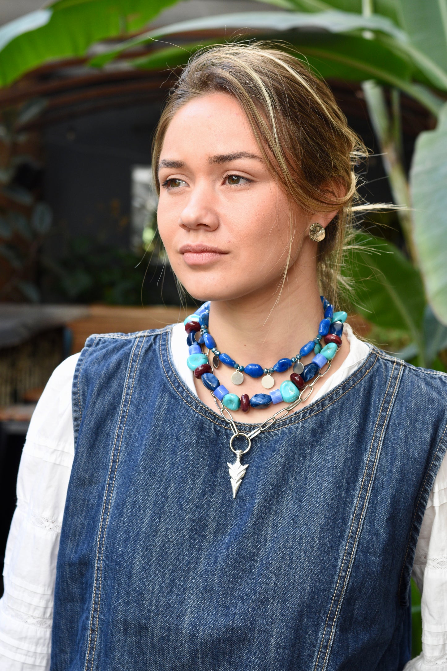 Collar Lilo azul