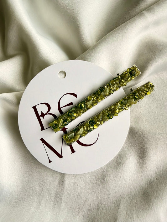 Broche Ancelmo verde