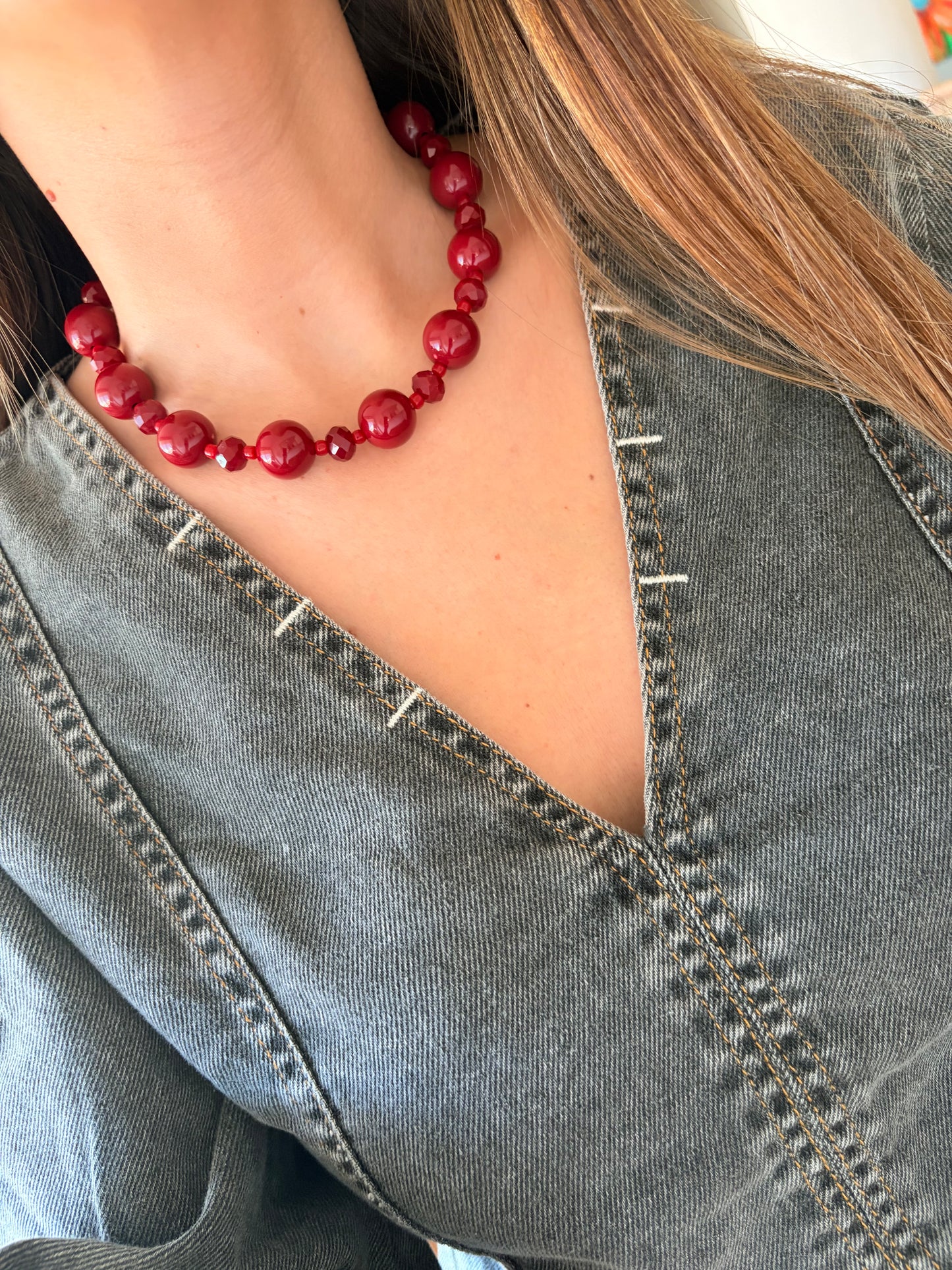Collar Sirius bordo