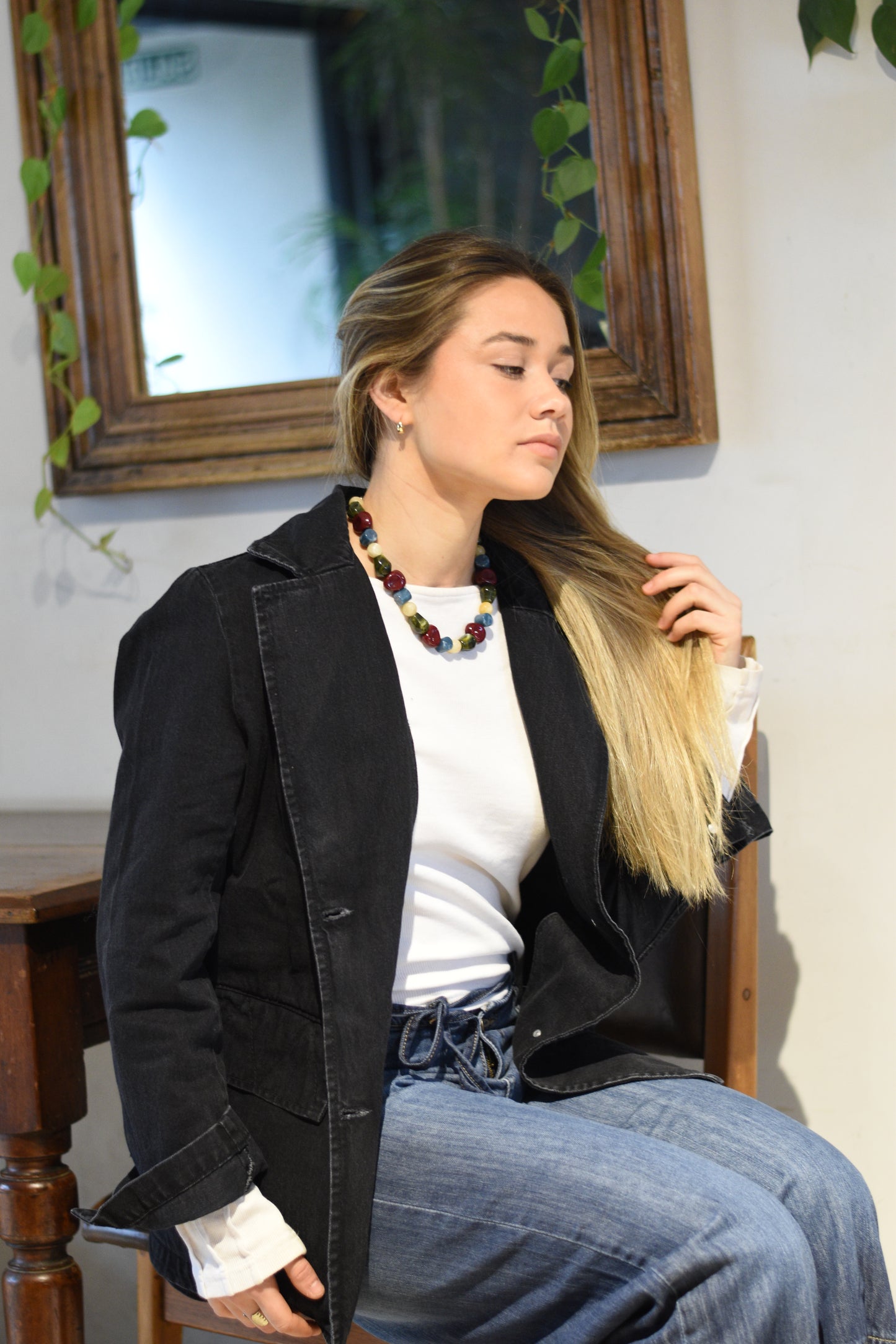 Collar Monaco bordo