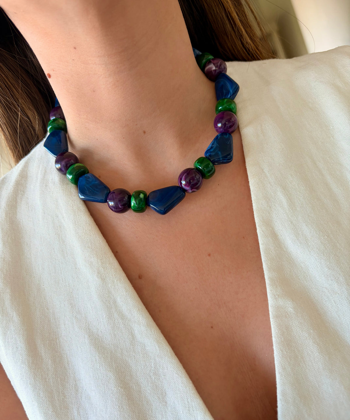 Collar Calipso verde