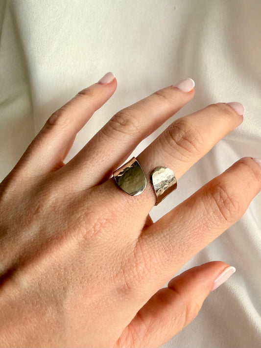Anillo Siena plateado