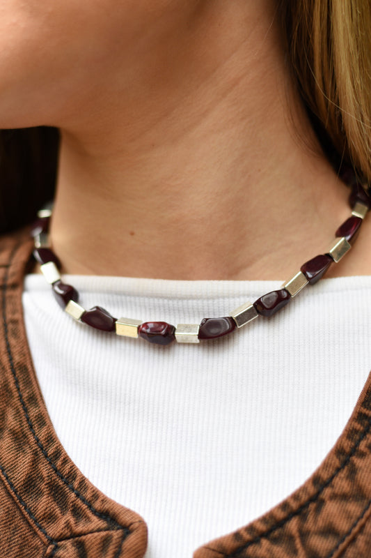 Collar Capri bordo