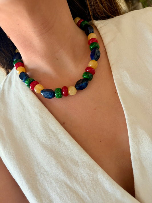 Collar Monaco azul