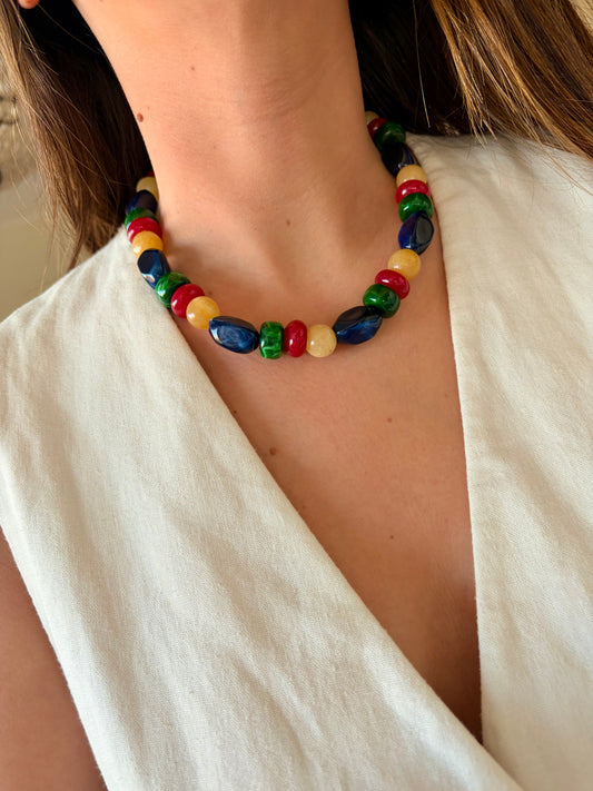 Collar Monaco azul