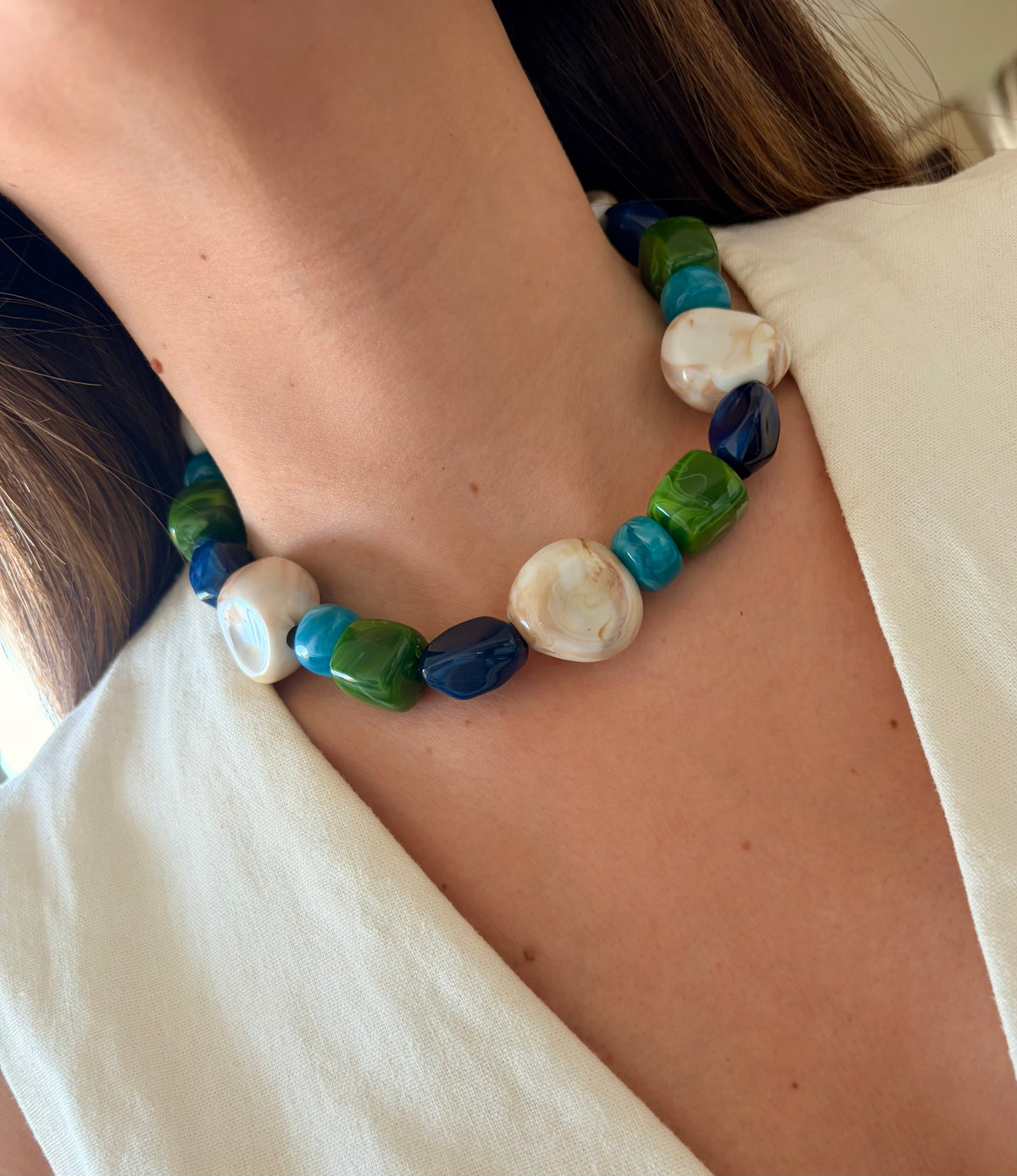 Collar Manon verde