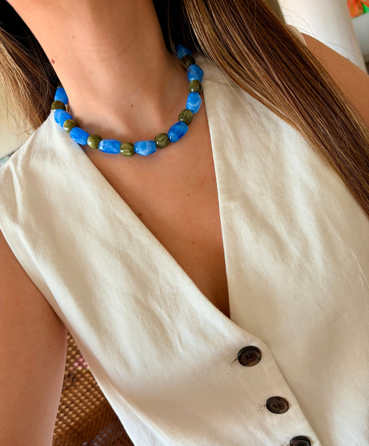 Collar Chemi celeste