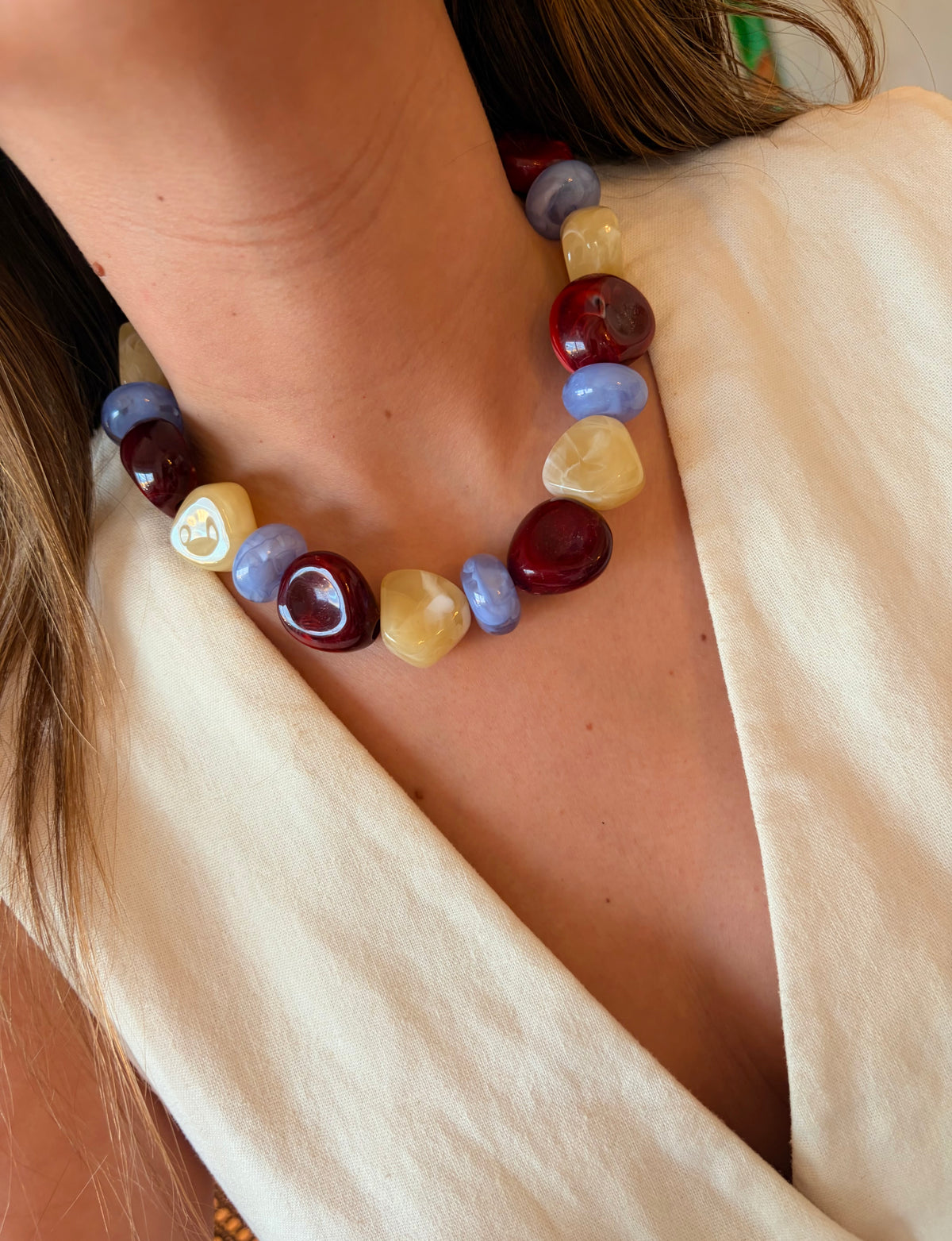 Collar Rush bordo