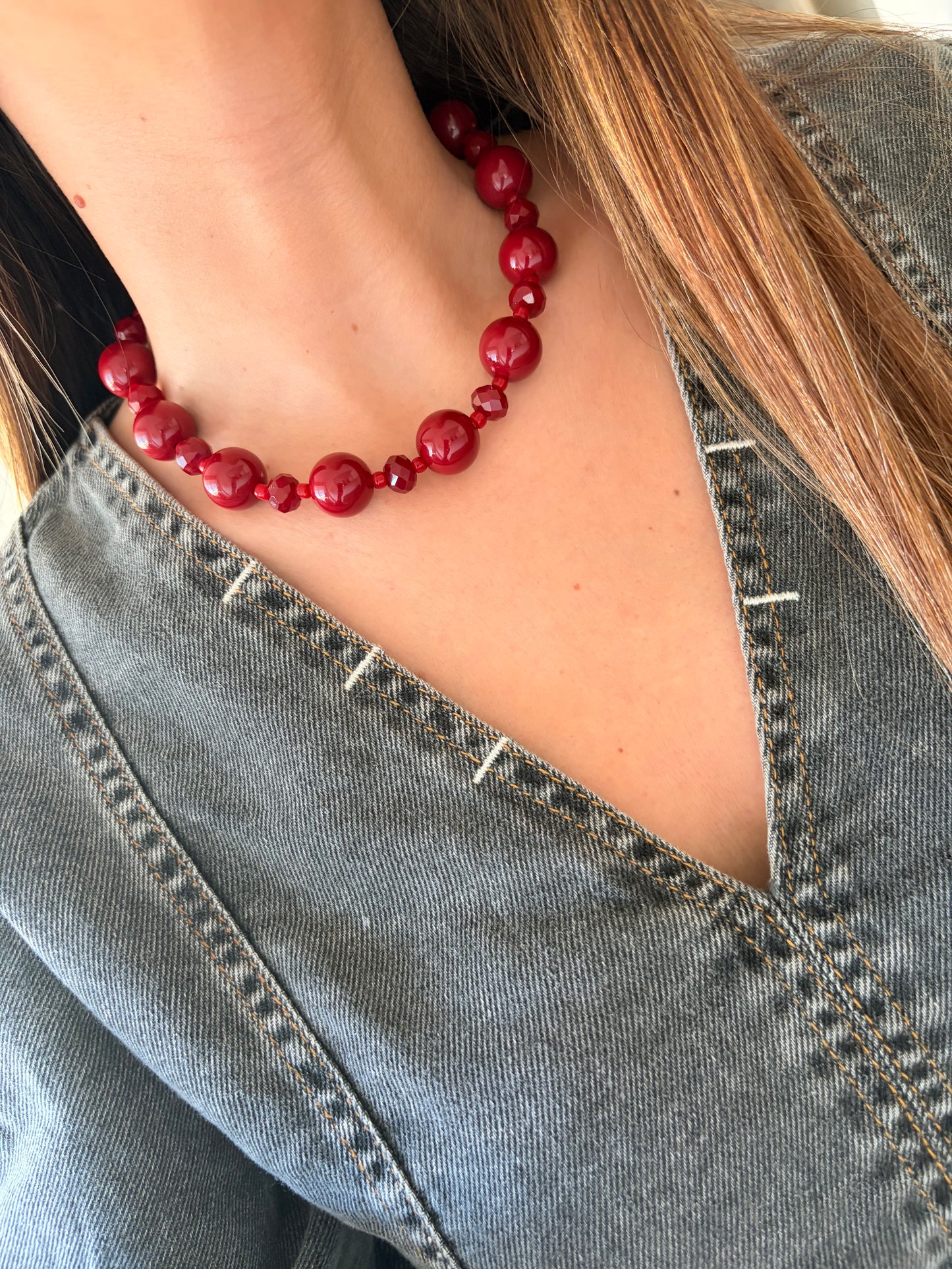 Collar Sirius bordo