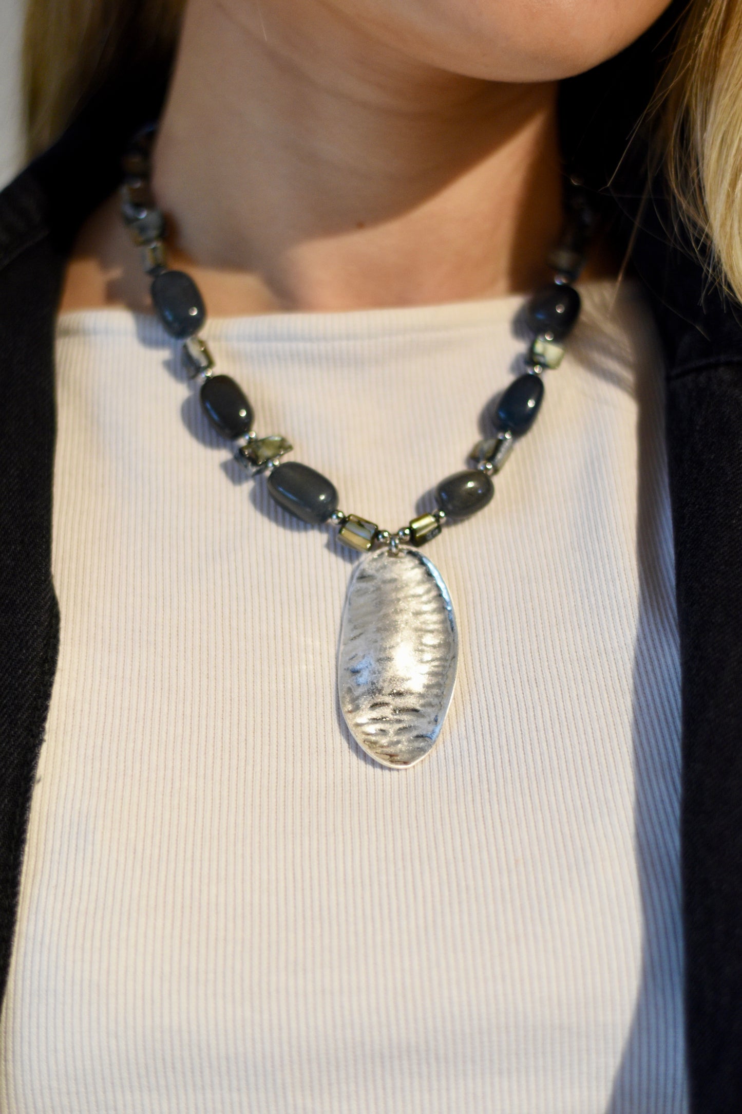 Collar Alula plateado