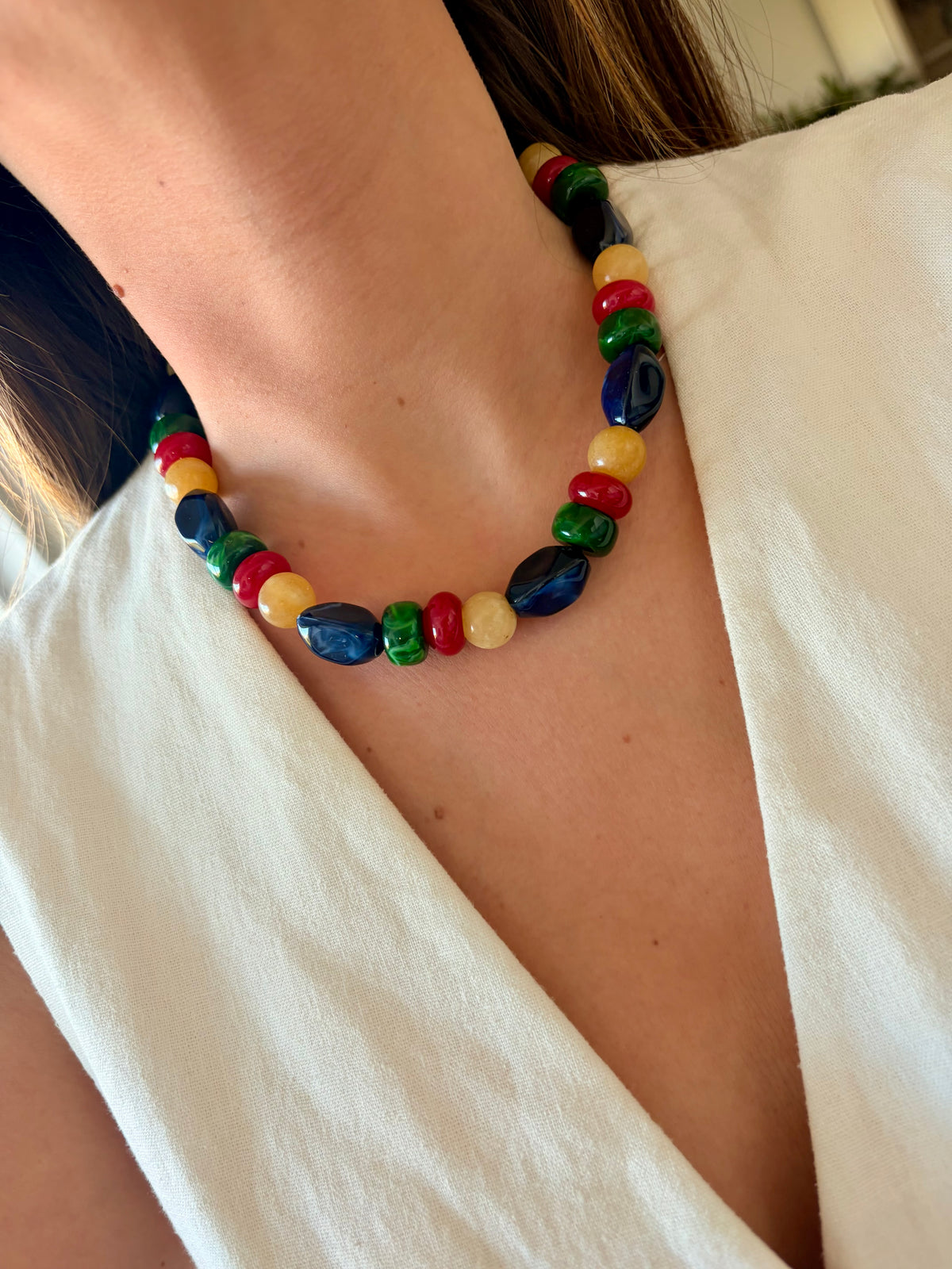Collar Monaco azul
