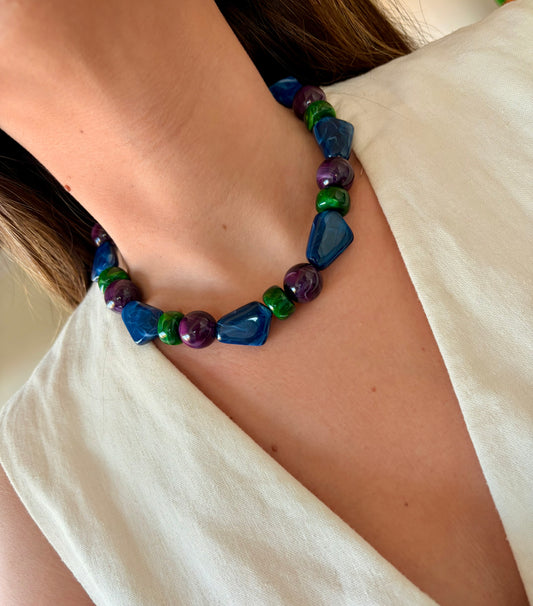 Collar Calipso verde