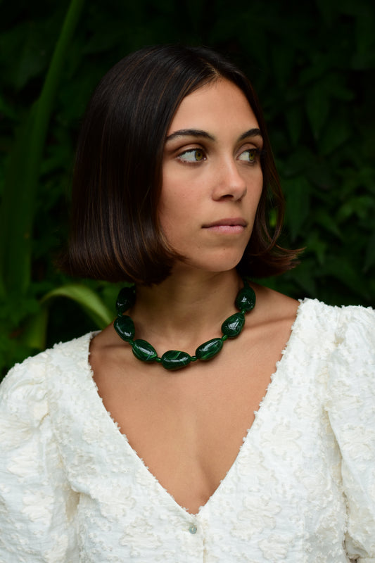 Collar Montaña verde