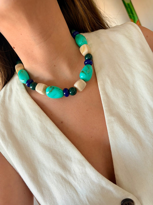 Collar Morales beige