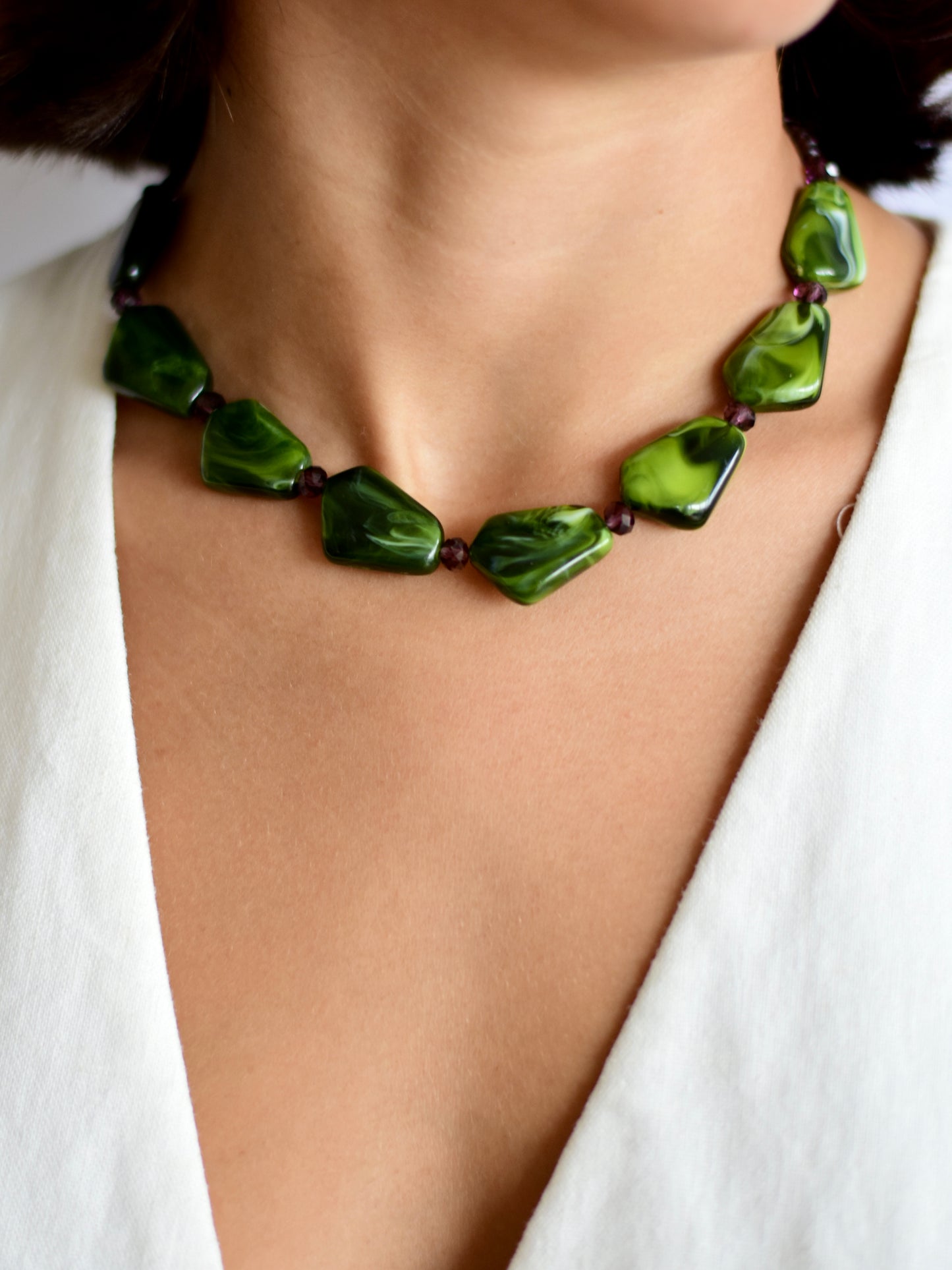 Collar Magna verde