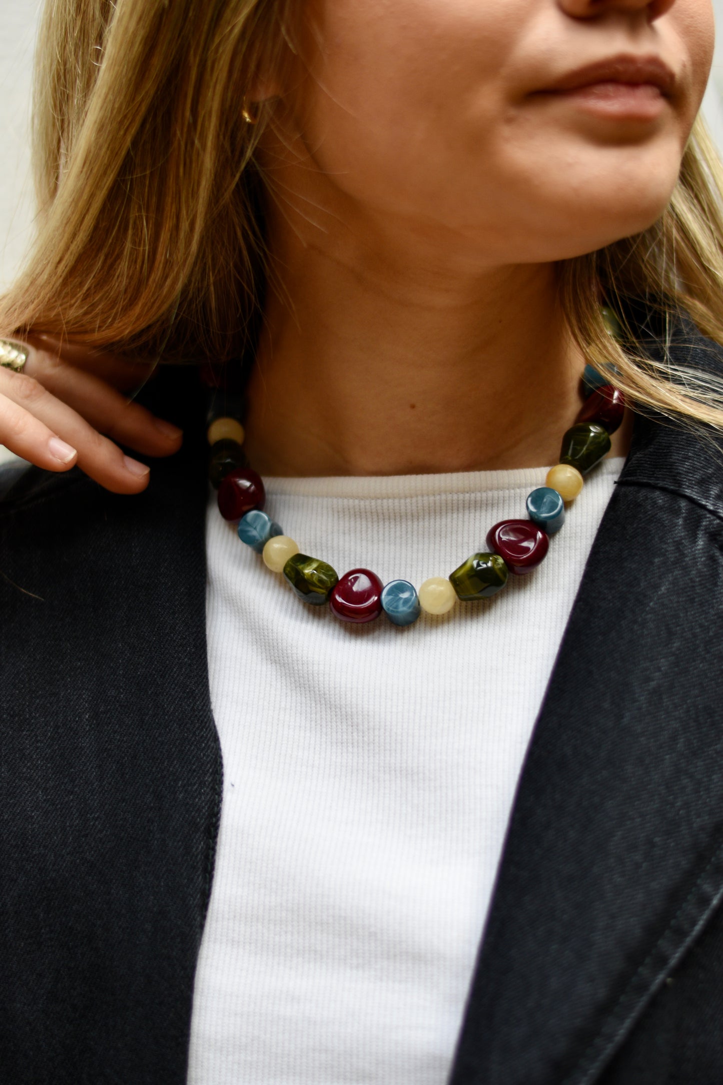 Collar Monaco bordo
