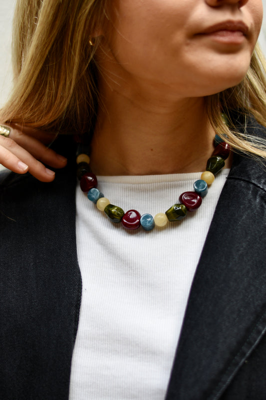 Collar Monaco bordo