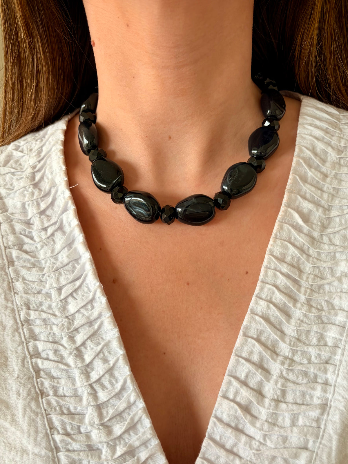 Collar Carlota Negro