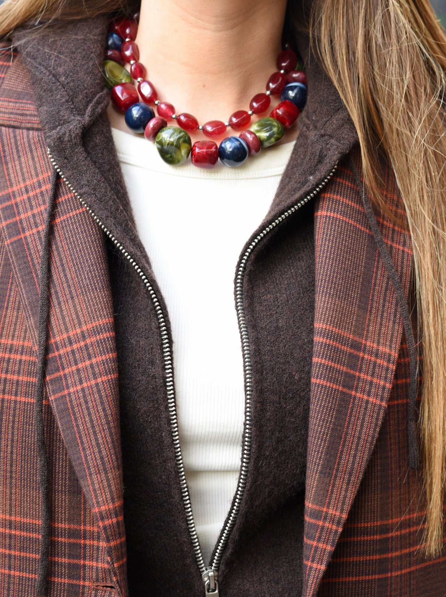 Collar Mónaco verde
