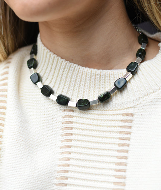 Collar Capri verde